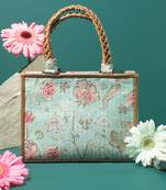 Multi color wallflower printed hand bag