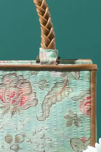 Multi color wallflower printed hand bag