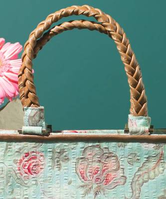 Multi color wallflower printed hand bag 4