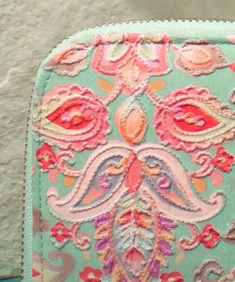 Multi color wild bloom wallet 4