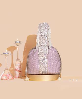 Lilac tara bucket bag 1