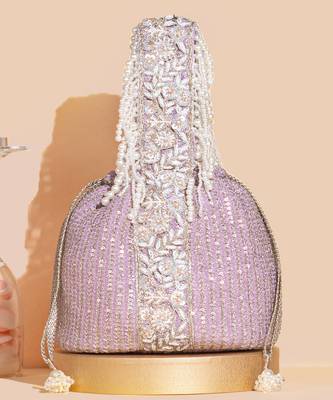 Lilac tara bucket bag 2