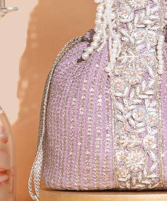 Lilac tara bucket bag 4