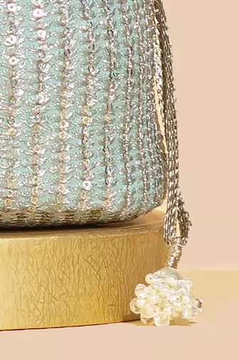 Mint tara bucket bag