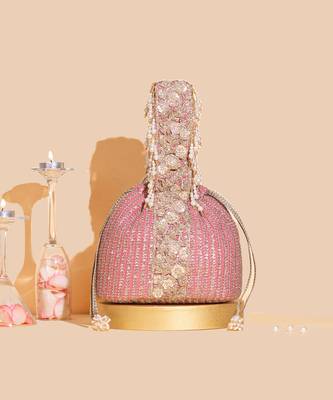 Pink tara bucket bag 1