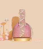 Pink tara bucket bag