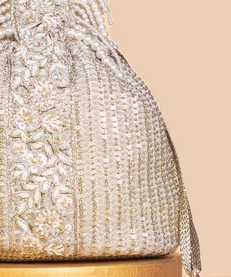 Champagne tara bucket bag 4