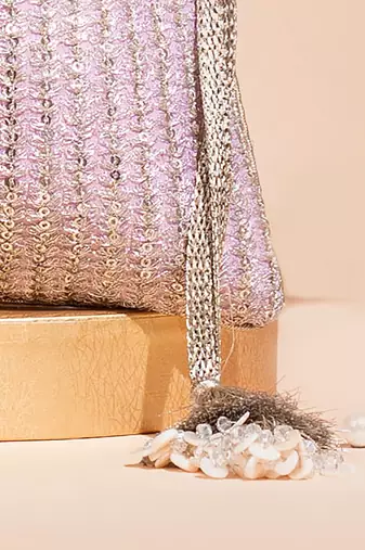 Lilac tara potli  bag
