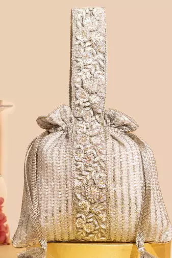 Champagne tara potli bag