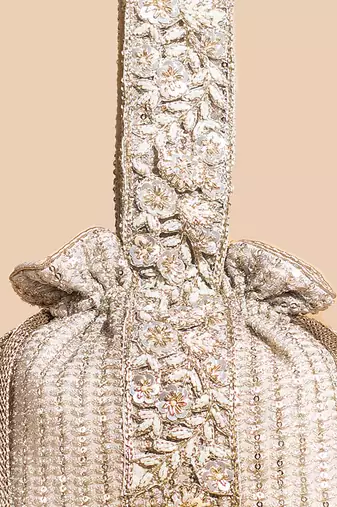 Champagne tara potli bag