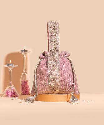 Pink tara potli bag 1