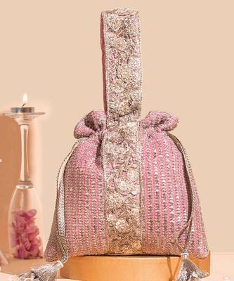 Pink tara potli bag 2