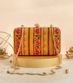 Mustard zuri box clutch