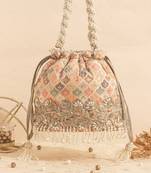 Multicolor aza bucket bag