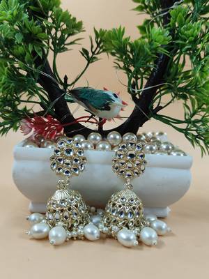   Traditional Jhumki Earrings For Wo  And Girls 2