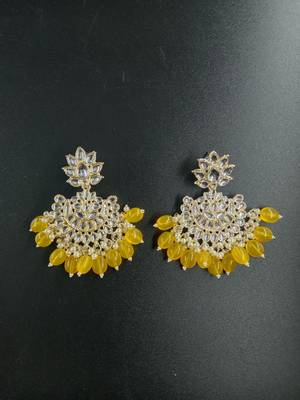   Traditional Chandbali earrings for wo  and girls 2
