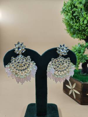   Traditional Chandbali earrings for wo  and girls 1