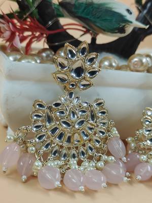   Traditional Chandbali earrings for wo  and girls 3