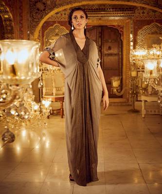 Ombre shimmer rr kaftan 1