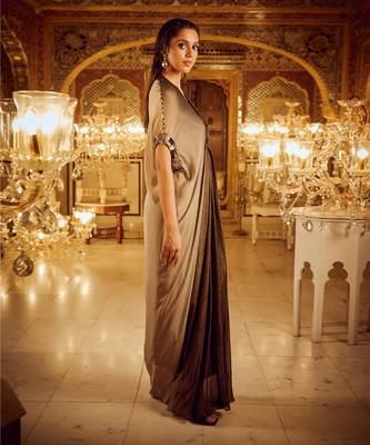 Ombre shimmer rr kaftan 2