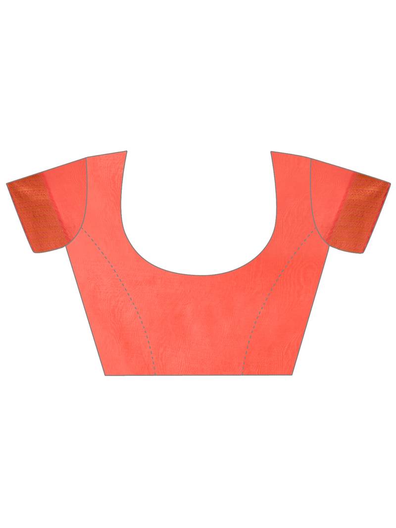 Elora pure cotton silk banarasi weaving saree (dark cream)