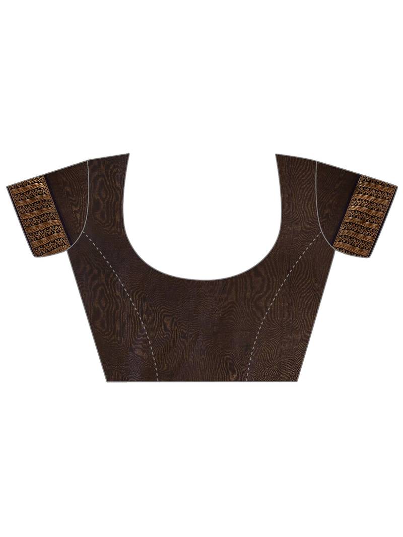 Elora pure cotton silk banarasi weaving saree (green)