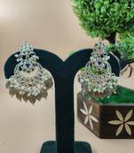   Beautiful Gold Plated Pearl Earrings for Wo  and Girls