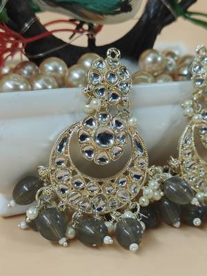   Beautiful Gold Plated Pearl Earrings for Wo  and Girls 4