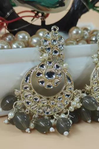   Beautiful Gold Plated Pearl Earrings for Wo  and Girls
