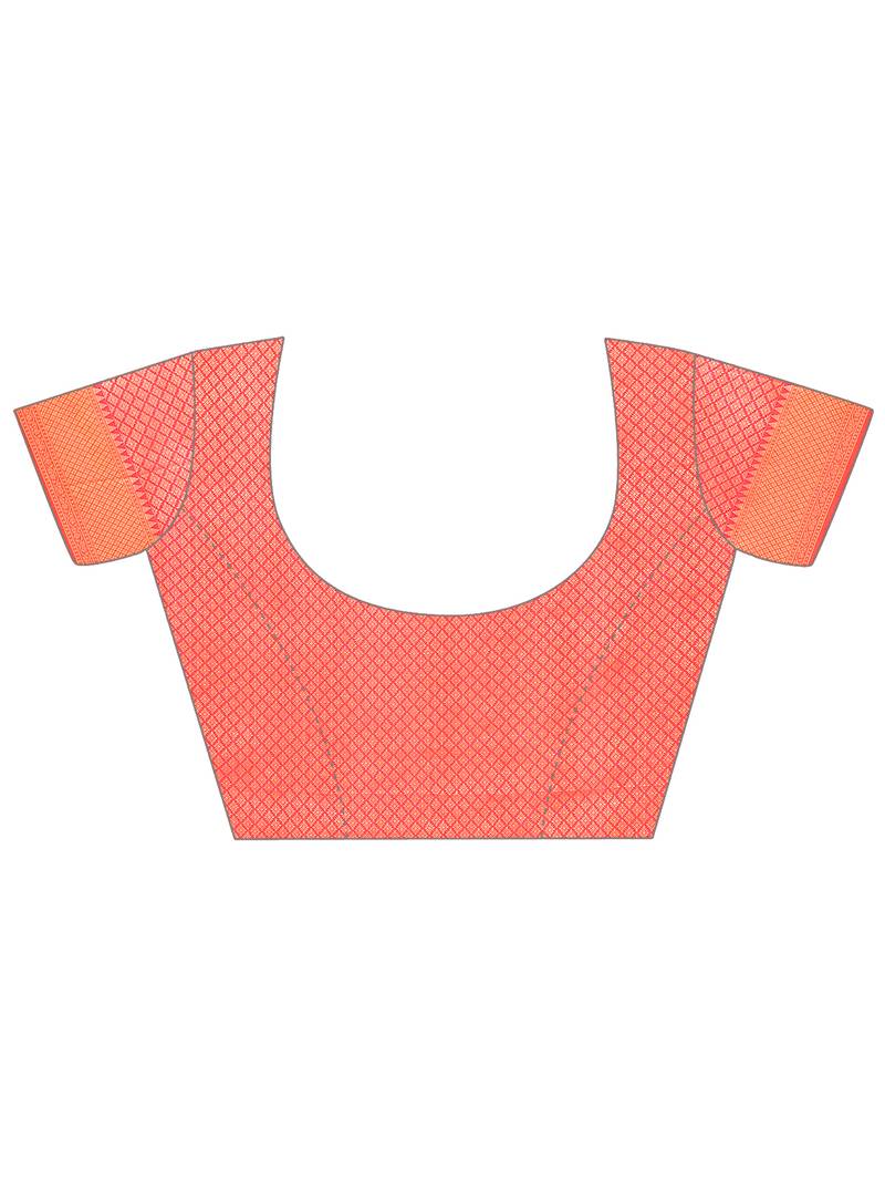 Elora soft silk banarasi woven floral weaving saree (golden yellow)