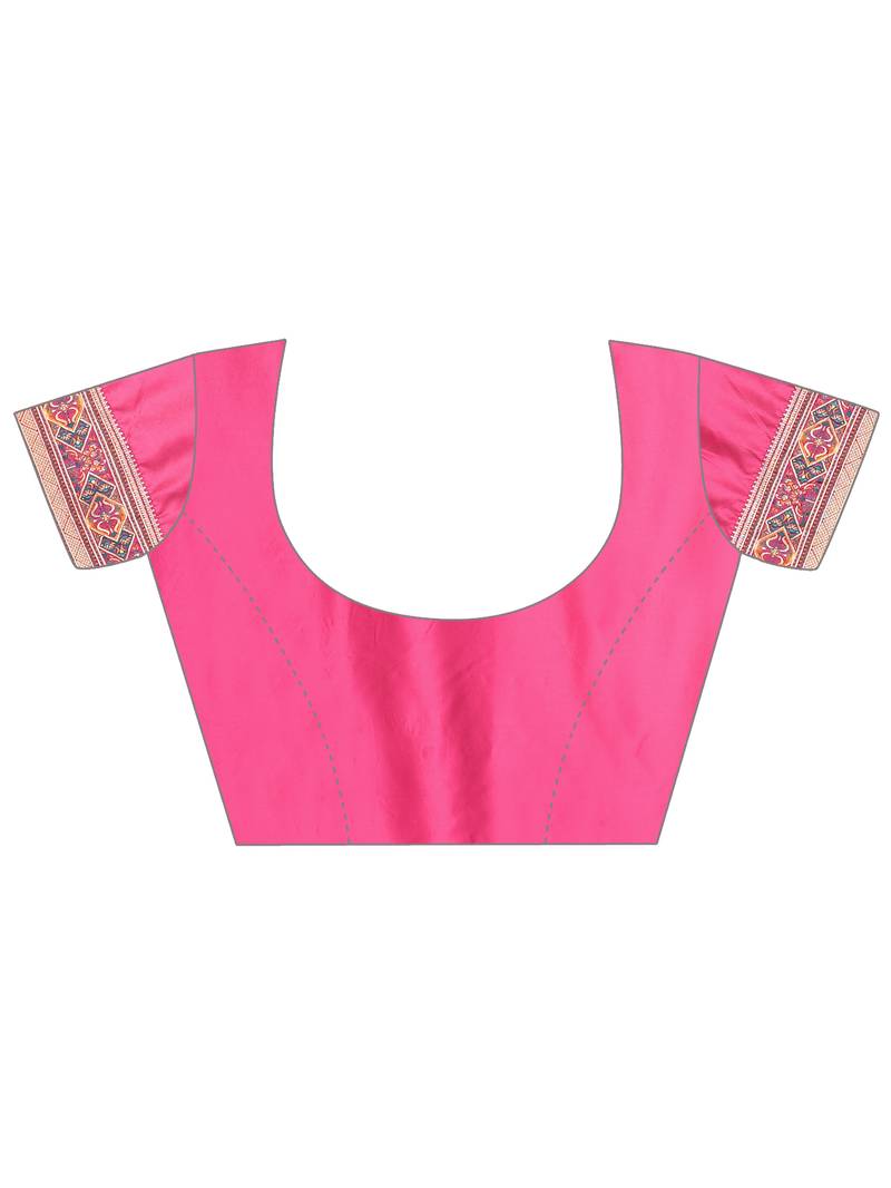 Elora pure soft silk banarasi plain weaving saree (teal green)