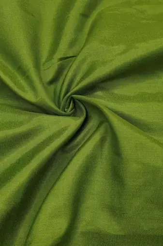 Women's pista green position print embroidery viscose simar dress material