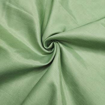 Women's green heavy daimond work organza jacquard dress material 3