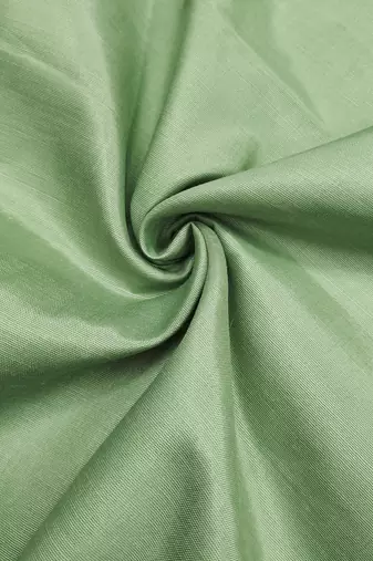 Women's green heavy daimond work organza jacquard dress material