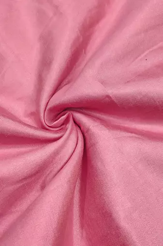 Women's pink heavy multi thread modal chanderi silk dress material