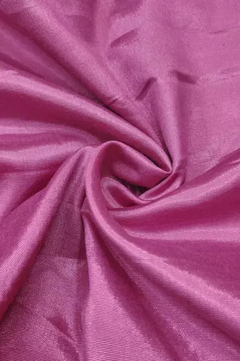 Women's pink heavy neck tie handwork banarasi chanderi silk dress material