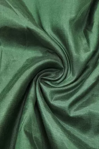 Women's sea green position print embroidery viscos organza dress material
