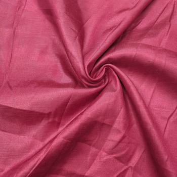 Women's pink position print embroidery viscos organza dress material 3