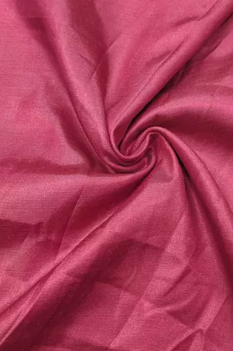 Women's pink position print embroidery viscos organza dress material