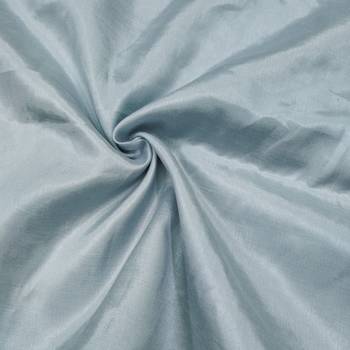 Women's blue position print embroidery viscos organza dress material 3
