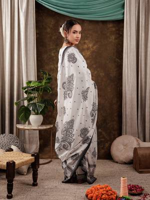  white cotton paisley straight kurta dupatta pant set 5