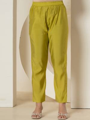  green silk kurta dupatta pant set 5