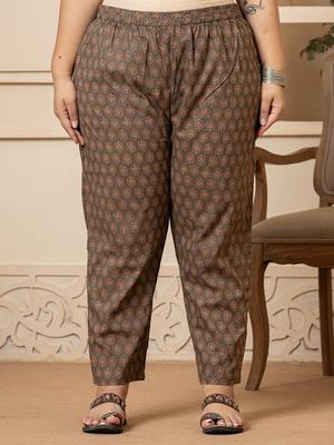  cotton grey plus size kurta dupatta pant set 5