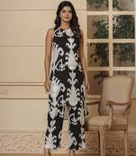  cotton black pin tuck co-ord set