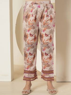  purple cotton schiffli co-ord set with lace detailing 5