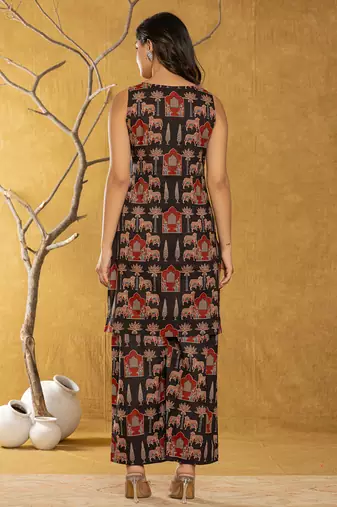  cotton sleeveless co-ord set