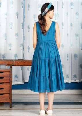 Women's Reyon Printed Kurti Dress for Women 4
