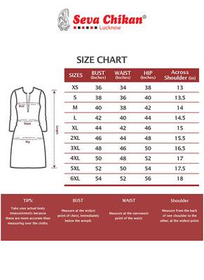 Red chanderi lucknowi chikankari kurta 5