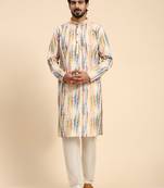 Multi color viscose cotton digital print kurta 