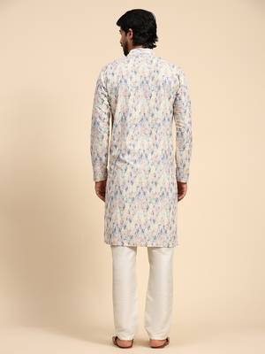 Multi color viscose cotton digital print kurta  2